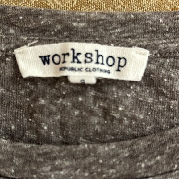 ****** 5 for $25 Workshop Republic Clothing Embroidered Knit Top - Picture 5 of 5